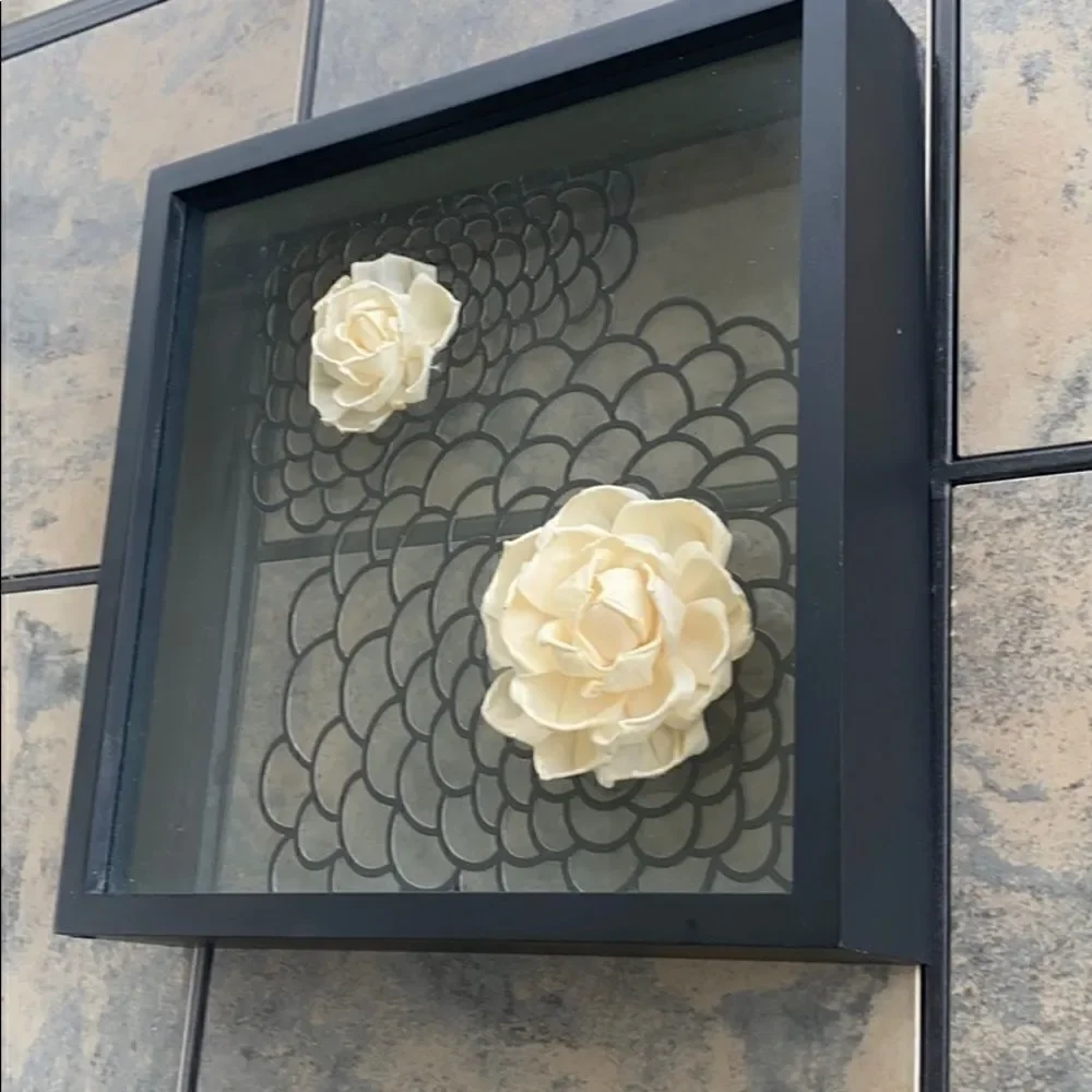 Pier 1 Shadow Box Wall Art Decor